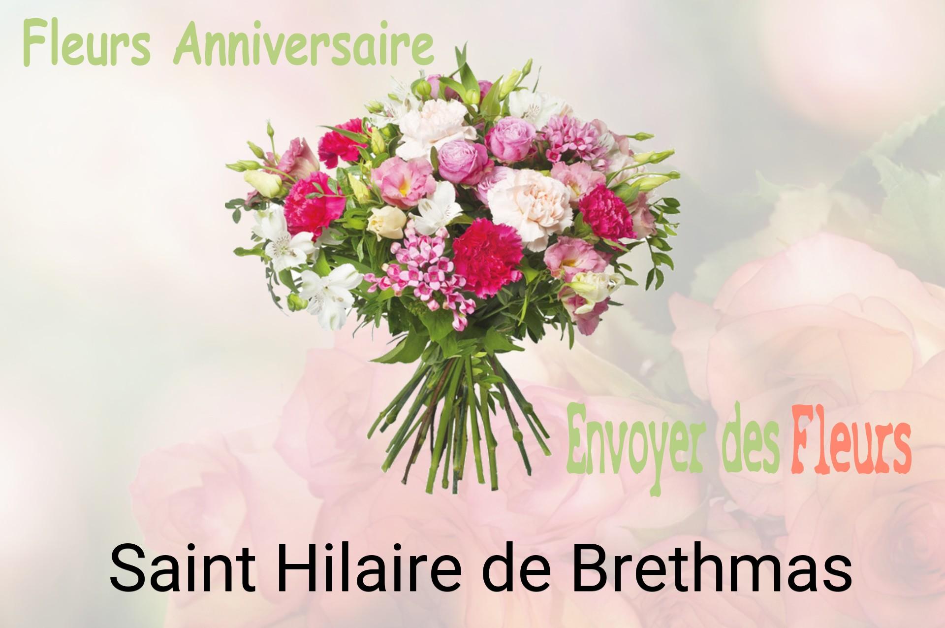 Bouquet de fleurs d’anniversaire livré à Saint-Hilaire-de-Brethmas